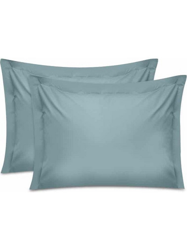 Μαξιλαροθήκες ύπνου Tonne Cotton Box Σετ 2 τμχ χρώμα μέντα 50x80+5εκ