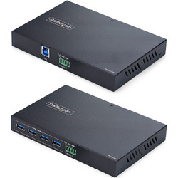 StarTech 4-Port USB 3.0 Extender over Ethernet (5 Gbps) Cat6a/Cat7/Cat8 PoC - C10043