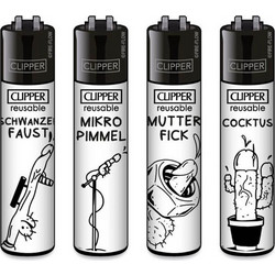 Clipper Αναπτήρας Μεγάλος - FFX Junkie Tattoo 4 (Ειδική Εκδοση 18+)