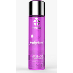 Swede Fruity Love Pink Rasberry & Rhubarb Warming Massage Oil 60ml