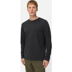 Camel Active ανδρική μακρυμάνικη μπλούζα με monogram Regular Fit - C262-409600-8T06 Μπλε Σκούρο