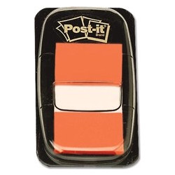Σελιδοδείκτες 3M Post-It 25 χ 44 mm (Πορτοκαλί) (12) (6804OR) (MMM6804OR)