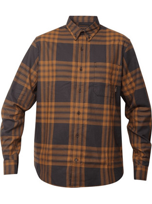 Timberland Twill House Check Shirt Ανδρικό Πουκάμισο Καρό Καφέ