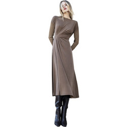 AGGEL Φόρεμα Light Camel FW53106KF