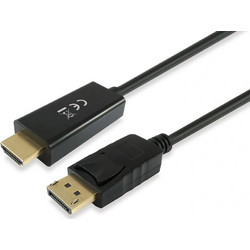 Equip 119392 Καλώδιο DisplayPort male - DisplayPort male 5m Μαύρο