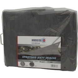 ΔΙΧΤΥ ΣΚΙΑΣΗΣ ΟΡΘΟΓΩΝΙΟ ΓΚΡΙ 3,0x4,0m (180gr/τ.μ.) PATCO