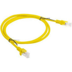 Lanberg U/UTP Cat.6 Καλώδιο Δικτύου Ethernet 1m Yellow