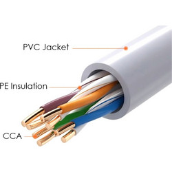 Powertech U/UTP Cat.5e Καλώδιο Δικτύου Ethernet 100m Grey CAB-N287