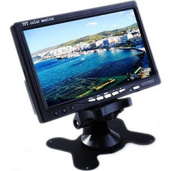 Οθόνη 7" για Ταμπλό Αυτοκινήτου Universal με HDMI - VGA - RCA Κωδικός: 104102
