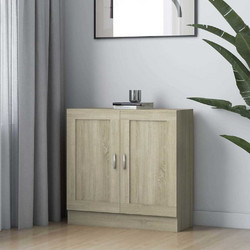 Βιβλιοθήκη Χρώμα Sonoma Δρυς 82,5 x 30,5 x 80 εκ. Επεξ. Ξύλο
