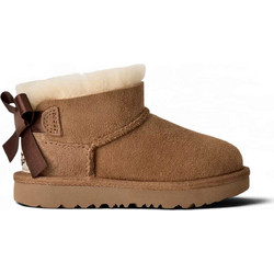UGG Ultra Mini Bailey Bow Γυναικεία Μποτάκια Καφέ 1185491-00KD