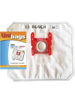 Unibags 920G Σακούλες Σκούπας 5τμχ Συμβατές με Σκούπα Bosch / Siemens