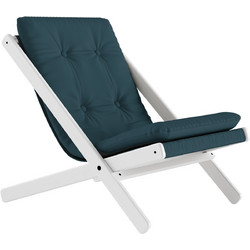 Πολυθρόνα BOOGIE - Karup - 757 Petrol Blue / 205 White