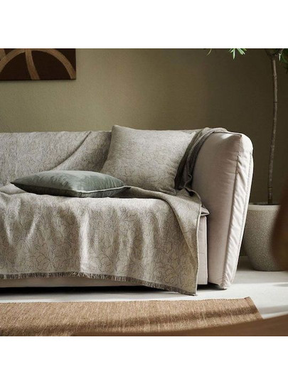 180x180cm Olive Beige Ριχτάρι Πολυθρόνας 430