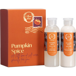 Fresh Line Pumpkin Spice Shower Gel 200ml + Body Milk 200ml
