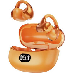 Tradesor KMS-E07 Ακουστικά Bluetooth Open Ear Orange