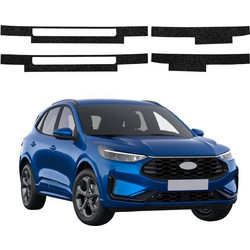 GrizzGlass HeavyDuty Black Door Sill Protective Film Ford Kuga ST-Line X Facelift (2024-2026)