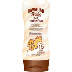 Hawaiian Tropic Silk Hydration Αντηλιακό Γαλάκτωμα Σώματος SPF15 180ml