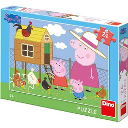Παιδικό Puzzle Dino Peppa Pig Αγρόκτημα 24 Κομμάτια