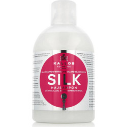 Kallos KJMN Silk Olive Oil & Silk Protein Σαμπουάν κατά της Ξηροδερμίας για Ξηρά & Ταλαιπωρημένα Μαλλιά 1lt