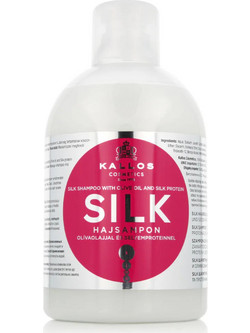 Kallos KJMN Silk Olive Oil & Silk Protein Σαμπουάν κατά της Ξηροδερμίας για Ξηρά & Ταλαιπωρημένα Μαλλιά 1lt