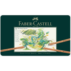 Faber-Castell Pastel Pitt Κασετίνα Ξυλομπογιές Σετ 36τμχ