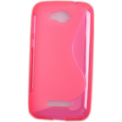 Θήκη TPU GEL S-Line για Alcatel One Touch Pop C7 (OT-7041D) Ρόζ (ΟΕΜ)