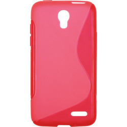 Θήκη TPU GEL S-Line για Alcatel Pop S3 Κόκκινο (ΟΕΜ)