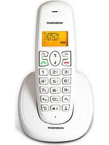 Thomson TH-104DWE Ασύρματο Τηλέφωνο με Ανοιχτή Ακρόαση Λευκό
