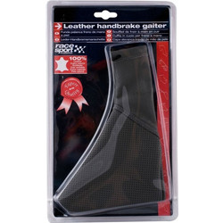 Φούσκα Χειρόφρενου Natural Leather, Γκρι