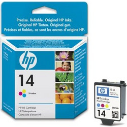 HP 14 C/M/Y Μελάνι Εκτυπωτή Inkjet C5010DE