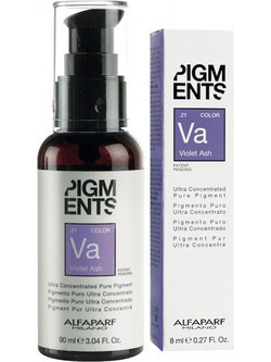 Alfaparf Pigments .21 Violet Ash Ενισχυτικό Βαφής Μαλλιών 90ml