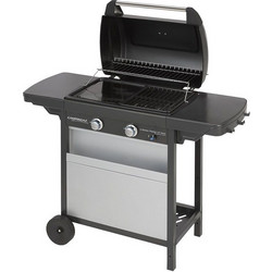 Campingaz 2 Classic LX Vario Ψησταριά Υγραερίου με 2 Εστίες 7.5kW Επιφάνειας 61x35cm