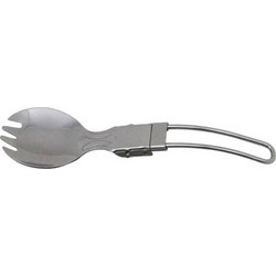MFH Foldable Fork & Spoon Stainless Steel