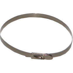 1153 | ΔΕΜΑΤΙΚΑ AISI304 Ss INOX 4.6x260mm (Φmax69mm)ΤΙΜΗ ΤΑ 100τεμ