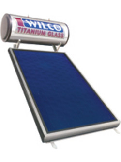 Wilco Ηλιακός Θερμοσίφωνας 120lt 1.75m² Glass Διπλής Ενέργειας