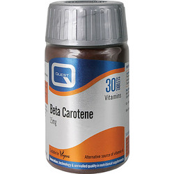 Quest Beta Carotene 15mg 30 Ταμπλέτες
