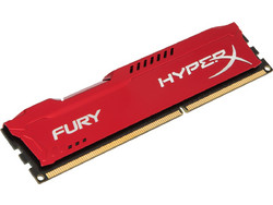 Kingston HyperX Fury 8GB (2X4GB) DDR3 1866MHz Red