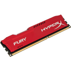 Kingston HyperX Fury 8GB (2X4GB) DDR3 1866MHz Red