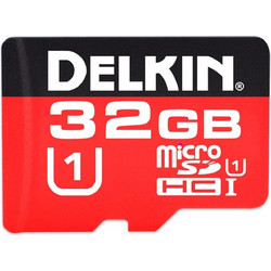 Delkin microSDHC 32GB Class 10 UHS-I + Adapter