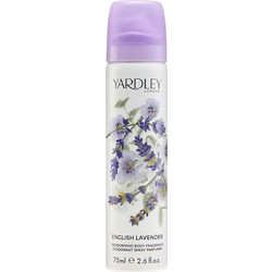 Yardley English Lavender Γυναικείο Αποσμητικό Spray Χωρίς Αλουμίνιο 75ml
