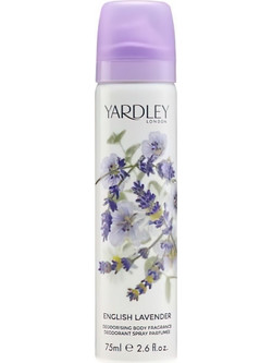 Yardley English Lavender Γυναικείο Αποσμητικό Spray Χωρίς Αλουμίνιο 75ml