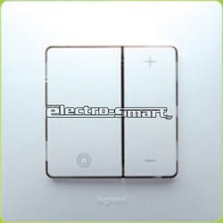 ΡΥΘΜΙΣΤΗΣ ΕΝΤΑΣΗΣ ΦΩΤΙΣΜΟΥ 400W (DIMMER) ΠΑΤΗΤΟΣ ΛΕΥΚΟΣ LEGRAND NILOE (ΜΑΖΙ ΜΕ ΠΛΑΙΣΙΟ)