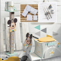 Parisis Σετ Βάπτισης με Κουτί για Αγόρι Mickey Mouse Ν260