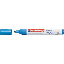 EDDING ΜΑΡΚΑΔΟΡΟΣ ΑΝΕΞΙΤΗΛΟΣ 2-3mm ΥΦΑΣΜΑΤΟΣ 4500 ΣΤΡΟΓΓΥΛΗ ΜΥΤΗ ΓΑΛΑΖΙΟ - 10