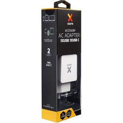 Xtorm Φορτιστής Χωρίς Καλώδιο με Θύρα USB-A & USB-C White XT-CX018