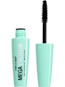 Wet n Wild Mega Protein Black Αδιάβροχη Mascara για Όγκο 8ml