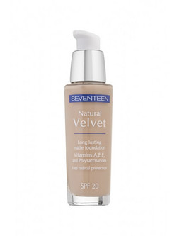 Seventeen Natural Velvet Longlasting Matte 05 Medium Beige Liquid Foundation 30ml