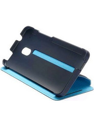 Θήκη HTC HC V851 Double Dip για One Mini Flip cover Blue original