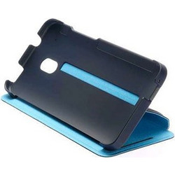 Θήκη HTC HC V851 Double Dip για One Mini Flip cover Blue original